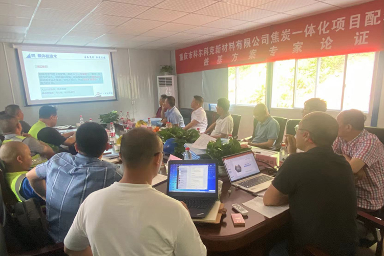 重慶市科爾科克新材料有限公司焦炭一體化項(xiàng)目配套余熱發(fā)電項(xiàng)目樁基方案論證順利召開(kāi).jpg